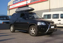 Honda CRV 1996–2001 RVS bullbar WT003 foto 2