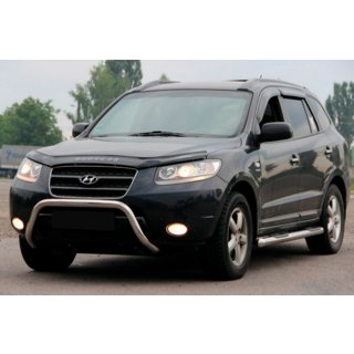 Bullbar WT007 (rvs) Hyundai Santa Fe 2 2006–2012 foto 1