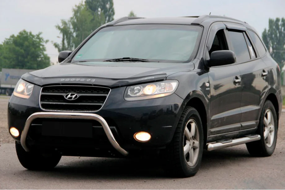 Hyundai Santa Fe 2 2006–2012 Bullbar WT007 (rvs) Image