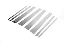 Toyota Land Cruiser Prado 120 2002–2009 Deurstijl sierlijsten (8-delig, RVS) foto 3