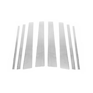 Deurstijl sierlijsten (8-delig, RVS) Toyota Land Cruiser Prado 120 2002–2009 foto 2