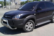Hyundai Tucson JM 2004– Bullbar WT002 (RVS) foto 3