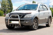 Kia Sorento I BL 2002–2009 RVS bullbar QT007 foto 2