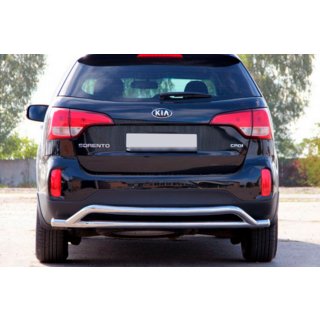 Achterbeschermbeugel AK007-2 (RVS) Kia Sorento II XM 2009–2014 foto 1