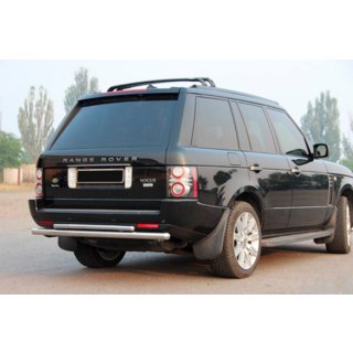 Dubbele achterbeugel AK002 (RVS) Range Rover III L322 2002–2012 foto 1