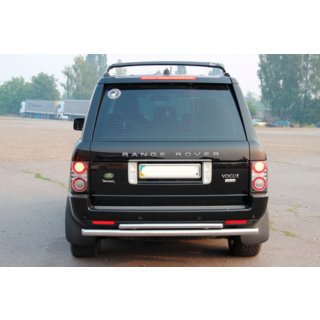 Dubbele achterbeugel AK002 (RVS) Range Rover III L322 2002–2012 foto 2