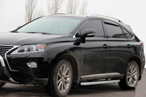 Lexus RX 2009–2015 Fullmond side steps (set van 2, aluminium) foto 3