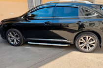 Lexus RX 2009–2015 Fullmond side steps (set van 2, aluminium) foto 2