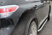 Lexus RX 2009–2015 Fullmond side steps (set van 2, aluminium) foto 9