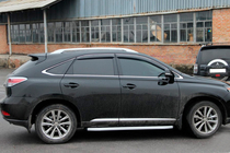 Lexus RX 2009–2015 Fullmond side steps (set van 2, aluminium) foto 10