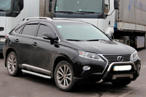 Lexus RX 2009–2015 Fullmond side steps (set van 2, aluminium) foto 11