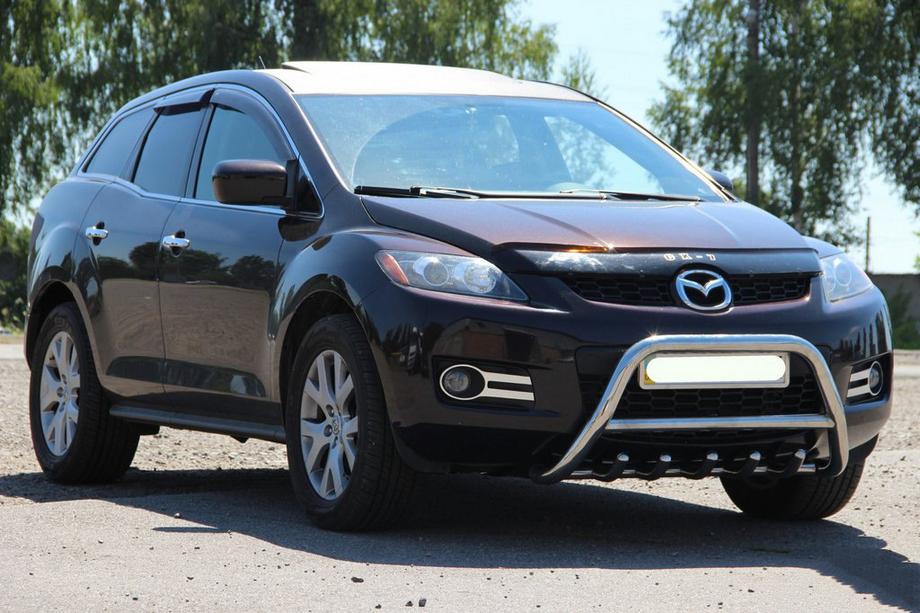 Mazda CX-7 2006–2012 RVS bullbar voorzijde WT003 Image
