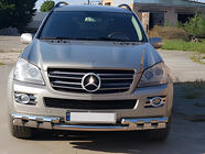 Mercedes GL-klasse X164 2006–2012 Voorste bullbar ST015 (RVS) foto 5