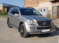 Mercedes GL-klasse X164 2006–2012 Voorste bullbar ST015 (RVS) foto 7