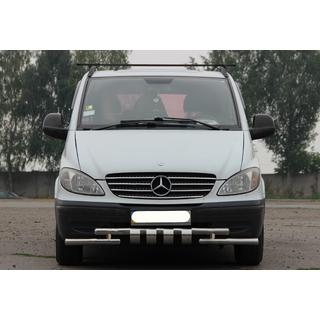 Bullbar Shark ST015 (RVS) Mercedes Vito W639 2004–2014 foto 1