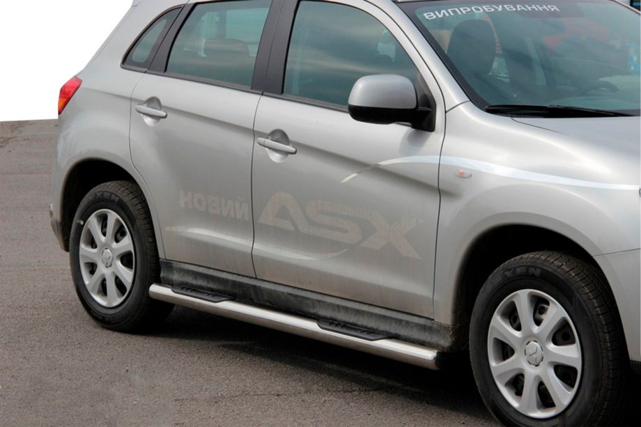 Mitsubishi ASX 2010–2023 Sidebars BB002 (2 stuks, RVS) Image