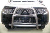 Mitsubishi L200 2006–2015 Bullbar WT018 (RVS) foto 3