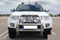 Mitsubishi L200 2006–2015 Bullbar WT018 (RVS) foto 2