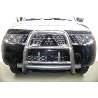Bullbar WT018 (RVS) Mitsubishi L200 2006–2015 foto 3