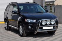Mitsubishi Outlander 2006–2012 Bullbar WT018 (2010-2012, RVS) foto 2