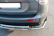 Mitsubishi Outlander 2012–2021 Achterbeschermbeugel AK004 (RVS) foto 4