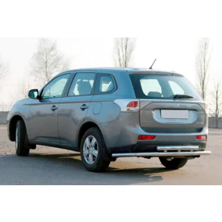 Achterbeschermbeugel AK004 (RVS) Mitsubishi Outlander 2012–2021 foto 1