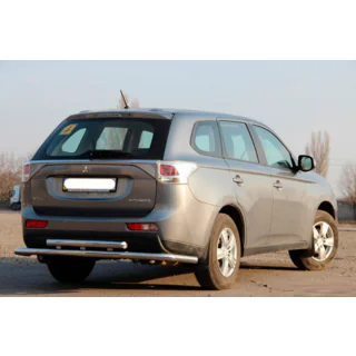 Achterbeschermbeugel AK004 (RVS) Mitsubishi Outlander 2012–2021 foto 3