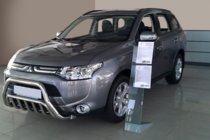 Mitsubishi Outlander 2012–2021 Bullbar WT002 (RVS) foto 3