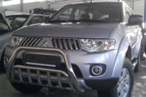 Mitsubishi Pajero Sport 2008–2015 Bullbar voorzijde WT002 (RVS) foto 3