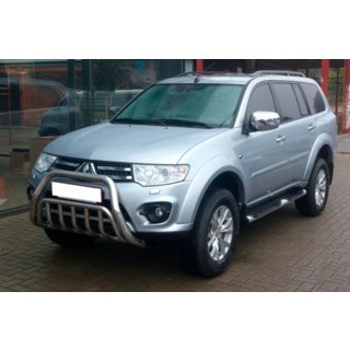 Bullbar voorzijde WT002 (RVS) Mitsubishi Pajero Sport 2008–2015 foto 2