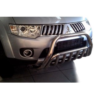 Bullbar voorzijde WT002 (RVS) Mitsubishi Pajero Sport 2008–2015 foto 4