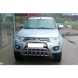 Bullbar voorzijde WT002 (RVS) foto 1