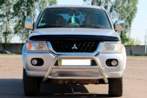 Mitsubishi Pajero Sport 1996–2007 Bullbar WT022 (RVS) foto 2