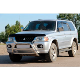 Bullbar WT022 (RVS) Mitsubishi Pajero Sport 1996–2007 foto 1