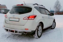 Nissan Murano 2008–2014 AK RVS achterbeschermbeugel foto 1