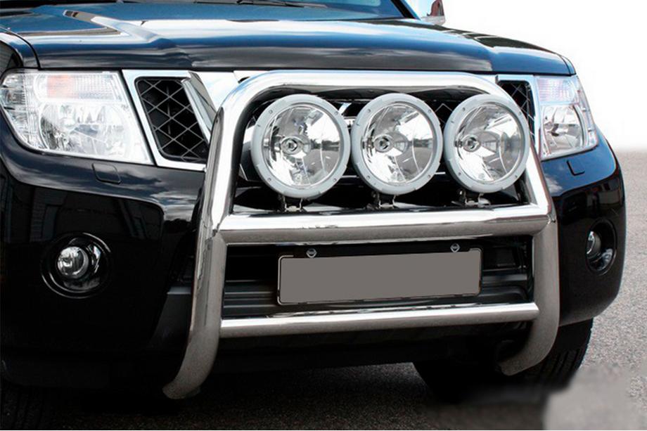 Nissan Navara 2006–2015 Bullbar WT018 (RVS) Image