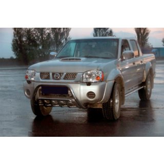 Bullbar WT002 (RVS) Nissan NP300 1999–2015 foto 1
