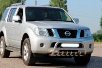 Nissan Pathfinder R51 2005–2014 Bullbar WT008 (RVS) foto 2