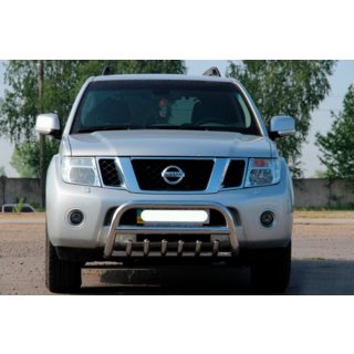 Bullbar WT008 (RVS) Nissan Pathfinder R51 2005–2014 foto 3
