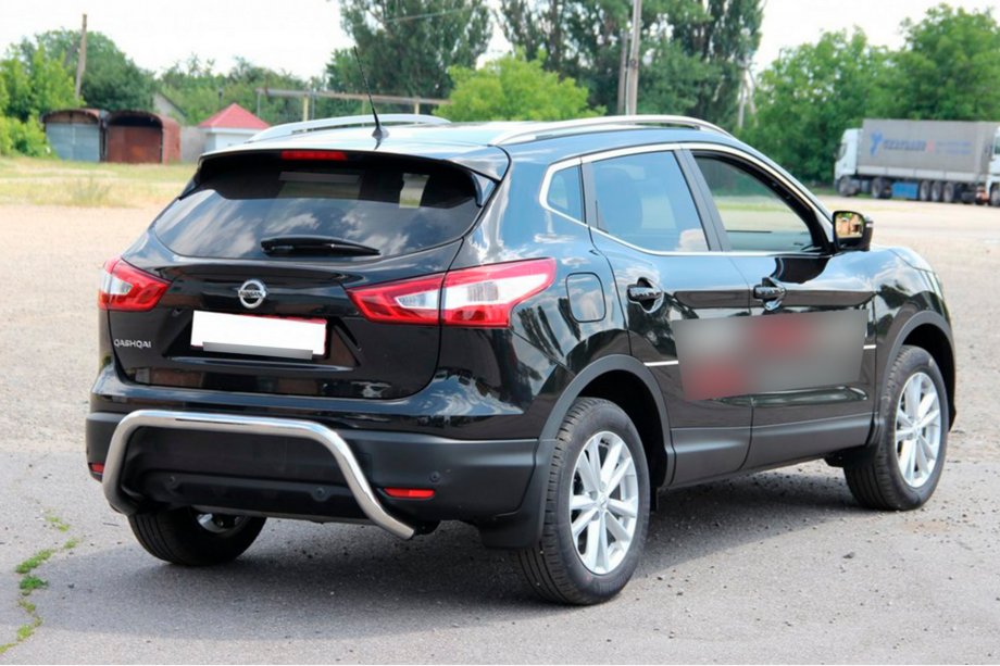 Nissan Qashqai 2014–2021 Achterbeugel AK007-1 (RVS) Image