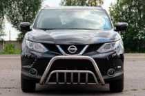 Nissan Qashqai 2014–2021 Bullbar WT002 (RVS) foto 1