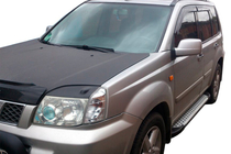 Nissan X-trail T30 2002–2007 Zijsteps Allmond Grey (2 stuks, aluminium) foto 1