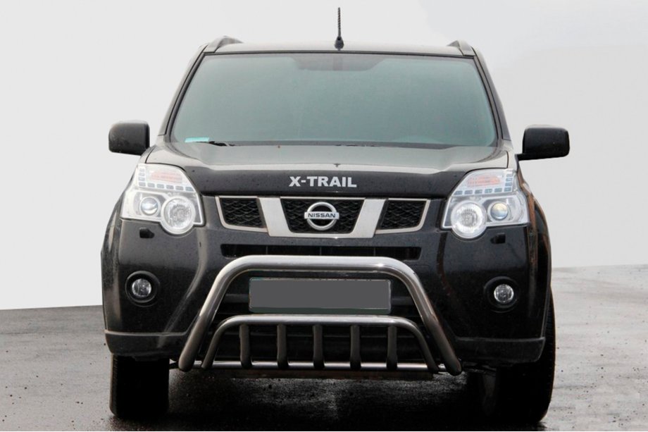 Nissan X-trail T31 2007–2014 Voorste bullbar WT002 (RVS) Image