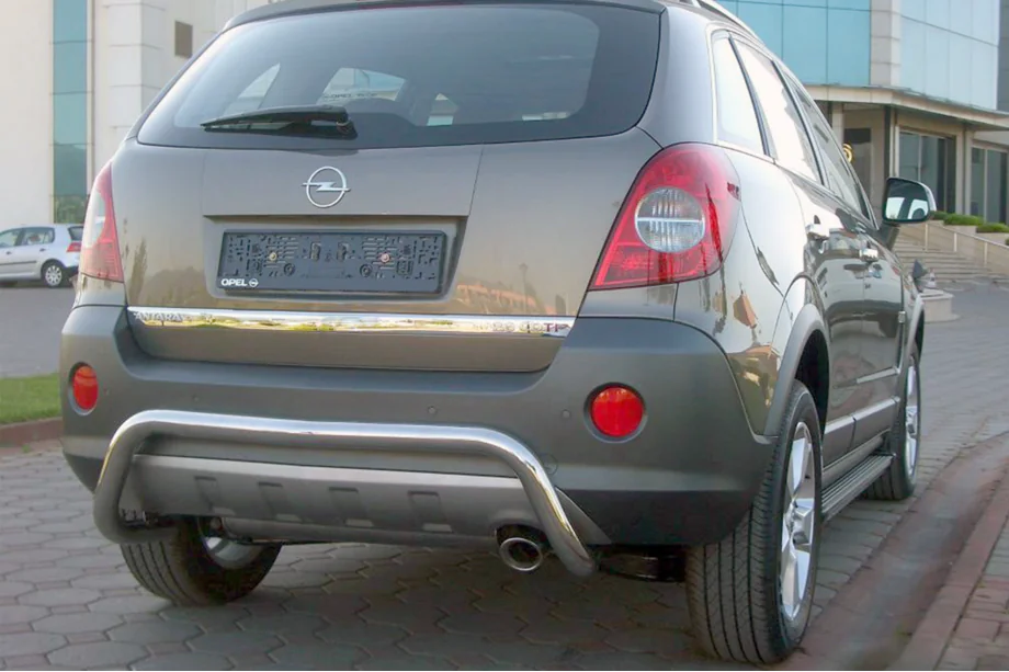 Opel Antara 2006–2017 Achterbeschermbeugel AK007-1 (RVS) Image