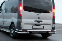 Nissan Primastar 2002–2014 Achterbeschermbeugel AK-Special (RVS) foto 1