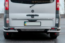 Renault Trafic 2001–2015 Achterbeschermbeugel AK-Special (RVS) foto 5