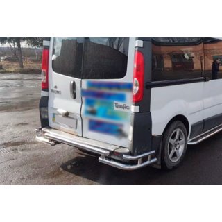 Achterbeschermbeugel AK-Special (RVS) Renault Trafic 2001–2015 foto 3