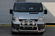Renault Trafic 2001–2015 Bullbar WT018 (RVS) foto 3