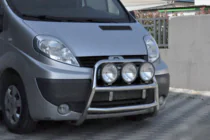 Renault Trafic 2001–2015 Bullbar WT018 (RVS) foto 1