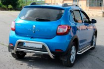 Renault Sandero 2013–2022 Achterbeugel AK007 (RVS) foto 3